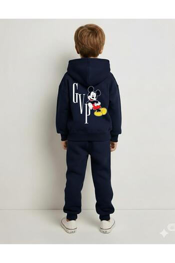 ASN APPAREL Winter Raised 2-5 Years Old Children's Bottom Top Set