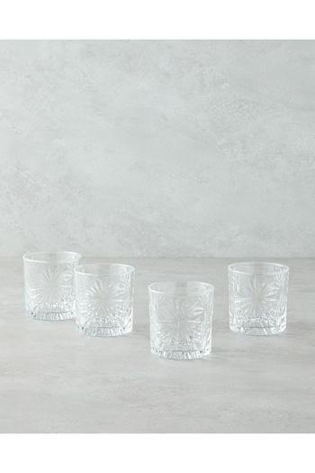 English Home Cosmic Glass 4-Piece Glass Set 300 ml Transparent