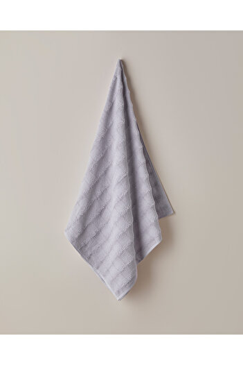 English Home Bubble Cotton Bath Towel 70X140 cm Lilac