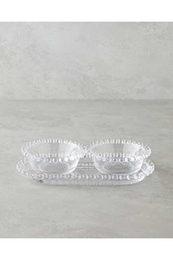 English Home Miny Cam 3 Piece Presentation Tray Transparent
