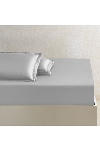 Linens X TENCEL ™   Set de 2 huse de pernă din lyocell gri