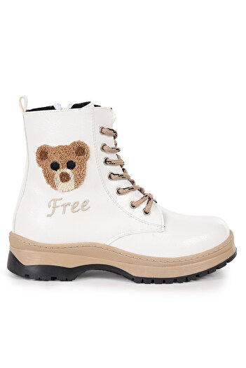 Kiko Kids Teddy Kırışık Termo Taban Kız Çocuk Bot
