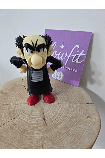 glowfit Smurfs Gargamel 3D Figure Made of Healthy Petg Material 22cm