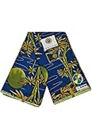 Generic African Fabric 100% Cotton Hitarget Wax 6 Yards (12703)