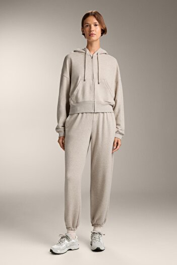 Oysho Pamuklu rahat kesim jogger pantolon