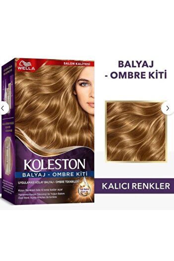 Wella Koleston Supreme Kit Saç Boyası Balyaj - Ombre Kiti