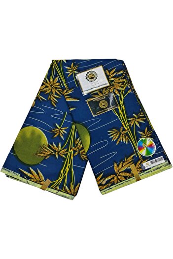 Generic African Fabric 100% Cotton Hitarget Wax 6 Yards (12703)