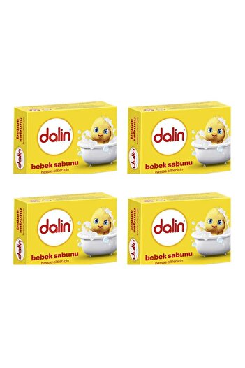 Dalin Baby Soap 100Gr. X4 Pieces
