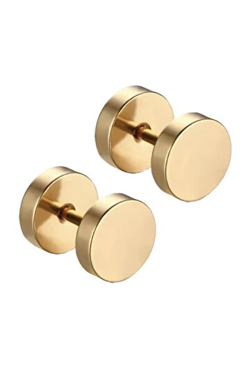 Bylin Surgical Steel Tunnel Look Rose Gold Piercing/Earring/1 Pair Price