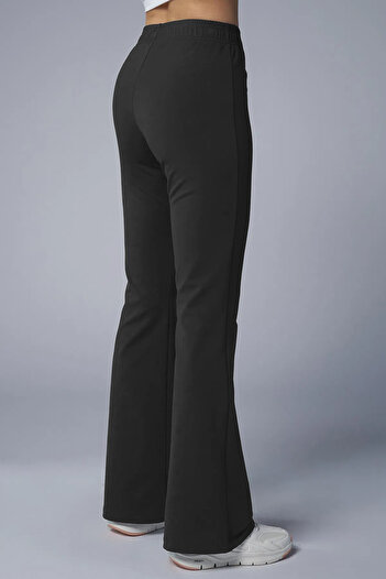 bilcee Women's Flare Pants - Peak - High Waist - Flare Pants Sweatpants 7028