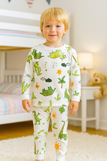 elmas kids 100% Cotton Boy's Pajamas Set