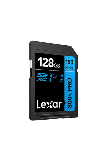 Lexar 128Gb Lsd0800P128G-Bnnng Sd Professional 800X Pro Sdxc Uhs-I Card up to 150Mb/S Read Memory K