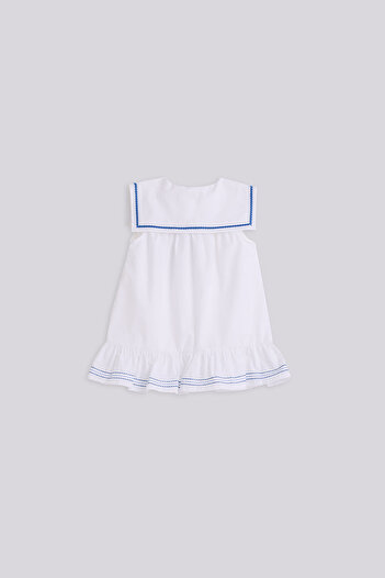 GB Baby Baby Girl White Dress