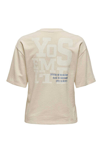 ONLY T-shirt, beige