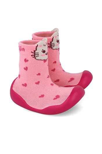 Garvalin Children's Anti-Slip Interior shoes- Cat Design 251321-A