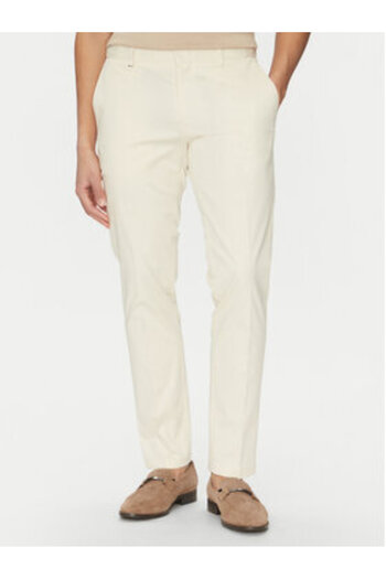 BOSS Men's Suit trousers 50539970 White