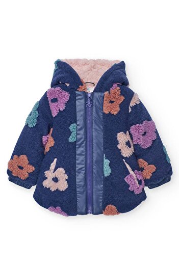 Boboli Girl's Floral Patterned Coat