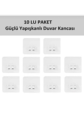 MG HOME 10 Pcs Strong Self Adhesive Hooks Corner Shelf Bathroom Shower Rack Hook, Waterproof Hanger