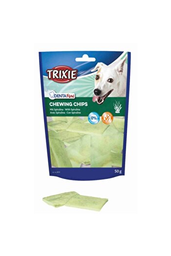 Trixie Dog Treats, Denta Fun, Chips With Spirulina, 50 g 2674