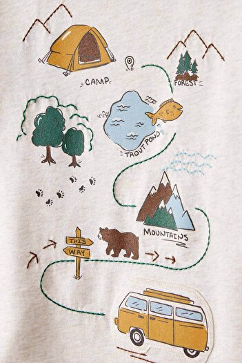 Carter's Boy's Cream Tshirt