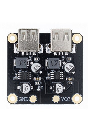Rosfix 2 Channel USB 2.0/3.0 Voltage Converter | Step Down 6–24V to 5V 3A