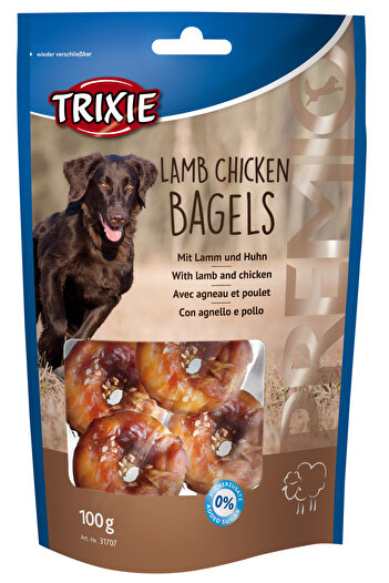 Trixie Recompense Pentru Caini, Premio, Covrigi Cu Miel/Pui/Susan, 100 g, 31707