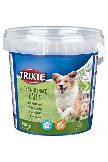 Trixie Dog Treats, Premio Trainer, Chicken Balls, 500 g, 31805