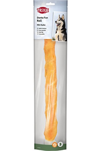 Trixie Recompense Pentru Caini, Denta Fun, Rulouri Cu Pui, 170 g / 40 cm, 31329