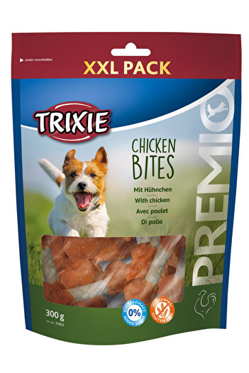 Trixie Recompense Pentru Caini, Premio XXL, Oase Piele Cu Pui, 300 g, 31802