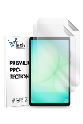 Wtech Samsung Galaxy Tab A11 4G 2025 (8.7 inch) Premium Hydrogel Film Thin and Flexible 2 Pack - Clear