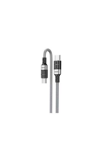 KAKU Data and Charging Cable (KSC-696), USB-C, PD60W, QC3.0, 1.2m, Gray