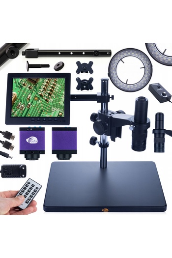 Rosfix Earth Pro MCEP-0.5X Digital Microscope Set | Zoom 7–45x, Tucana Camera