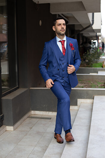 MODALİST Lazaro Blue Costume