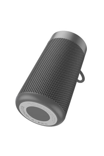 Hoco Wireless Speaker BT 5.0 FM, TF Card, Disk U, AUX, TWS, 5W, 1200mAh, Sports, A10, Gray