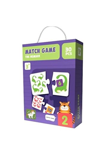 Toy Puzzle Box 'Numbers', 30 pieces, educational game for children aged 3 years and above