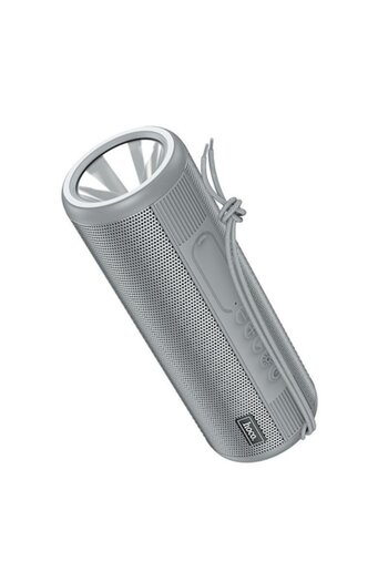 Hoco Wireless Portable Speaker, Hoco, FM, USB/AUX/Micro SD Port, Gray