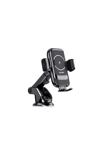 KAKU Suport Auto (KSC-1183), Wireless cu incarcare Wireless, 15W, fixare dubla, montaj Bord, cleme l