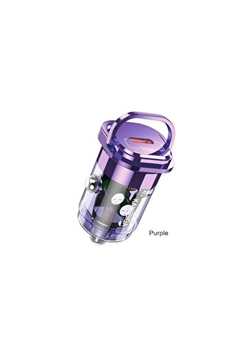 KAKU Incarcator Auto (KSC-1189), PD30W, 1xUSB-C, Purple