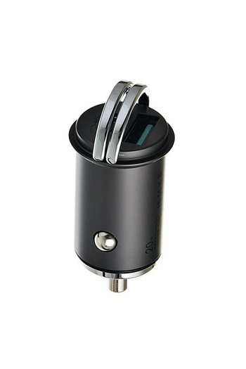Joyroom Car Charger for Phone, USB QC3.0, Type-C PD20W - (C-A45) - Gray