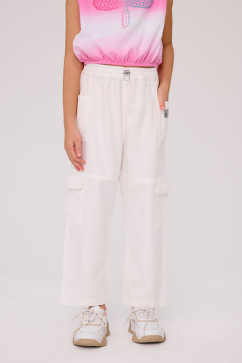 Tyess Girl White Trousers