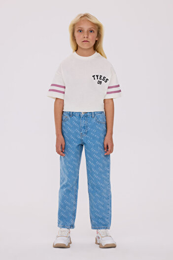 Tyess Girl Denim Trousers