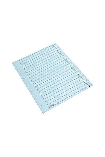Dacris Separator carton A4 10 bucăți/set albastru