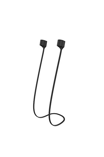 zioda smart essentials Silicone Anti-Loss Strap for Wireless Earbuds, Zioda Smart Essentials, Universal Size, Black