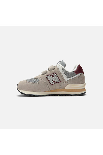 New Balance 574 Lifestyle Unisex Kids Brown Sneakers - Pv574Skb
