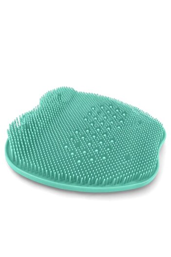 zioda smart essentials Foot Cleaning Brush Mat, zioda smart essentials®, silicone bath mat with cleaning, exfoliation, mas