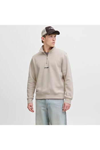 Jack & Jones Soho Men's Cream Sweatshirt (12278793-Mbm)