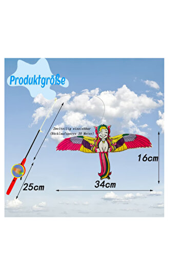 ShengOu ShengOu children's kite, 34 x 16 cm, plastic, multicolor