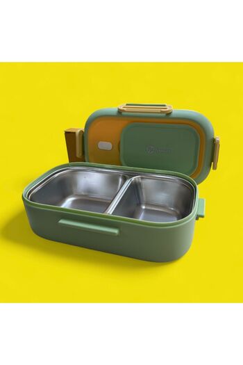 FixPoint Stainless Steel Food Storage and Transport Container Green 550 ml P-1391