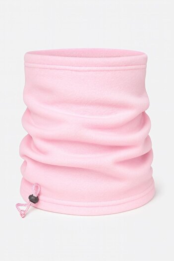 sf collection Unisex Pink Anti-Wind Fleece Neck Gaiter Beanie Buff