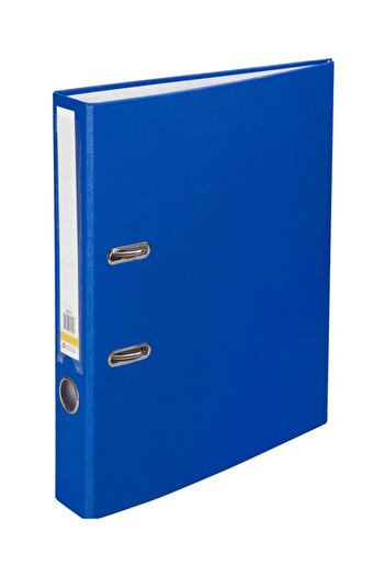 Limmy Narrow Folder Plastic Office Archive Folder Blue - 1 Piece